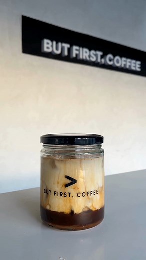It’s finally Friday! And what’s the best way to finish off a productive week? Of course, coffee! Take a quick stop at your nearest But First, Coffee branch after work and get your hands on our Iced Caramel Macchiato— available in 500 ml jar as well 😉 | But First, Coffee PH