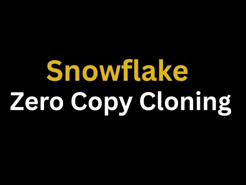 Snowflake Zero Copy Cloning || Does it Occupies Storage and Compute Cost || Snowflake Architecture