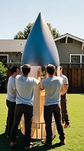 8.1K views · 24 reactions | Father and Uncle Build an Amazing Rocket Ship Playhouse for the Son. #DIY #Playhouse #Fatherhood | Vu Tips & Tricks | Facebook