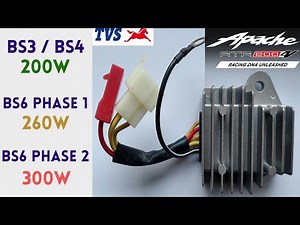 Apache RTR 200 Rectifier Unit Upgrade | 200W to 300W | Solve Low Power Issue