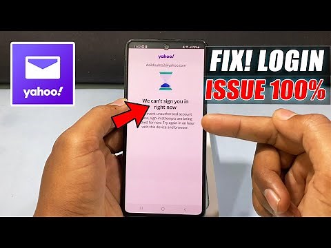 How to Solve Yahoo Mail Login Problem on Mobile?
