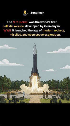 V-2 Rocket: The Dawn of the Missile Age || #shorts #history