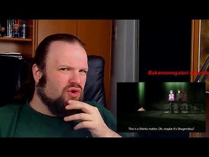 Bakemonogatari Episode 1 Reaction - a highschool series..with a strange girl and good vampire..wait?