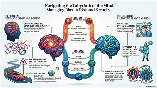 Cognitive biases, heuristics, and their impact on risk, safety, security, and resilience