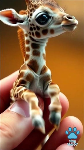 The Cutest Mini Giraffe You’ll Ever See!