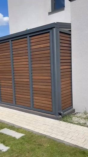 106K views · 458 reactions | Zabudowa pergoli panelami w obramowaniu aluminiowym w systemie Ruchomych Deseczek #ruchomedeseczki #pergola #taras #ogród | Ruchome deseczki | Facebook