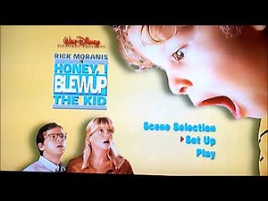 DVD Menu Walkthrough to Honey I Blew Up the Kid