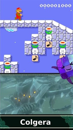 Colgera Battle TOTK Music in Super Mario Maker 2 🎺