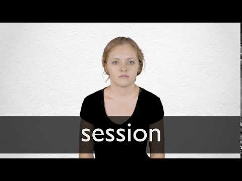 How to pronounce SESSION in British English