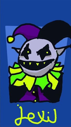 #deltarune Jevil drawing