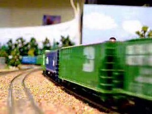 HO scale railfanning