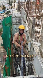 Mivan Outer bracket fixing second lift #construction #civil #concert #steel #building #column #formwork #shuttering @highlight | Nintu Majumder