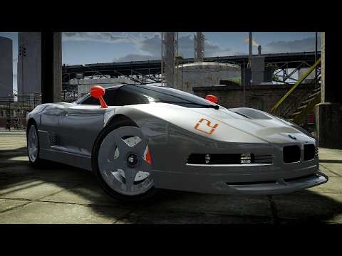 GTA IV BMW Italdesign Nazca C2 Crash Testing