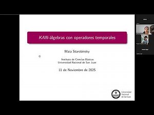 KAN-álgebras con operadores temporales