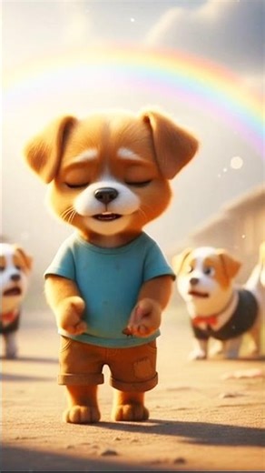 The poor puppy has nocash to buy medicine for his sister ; so the man made himsad #Hanimahal 2026