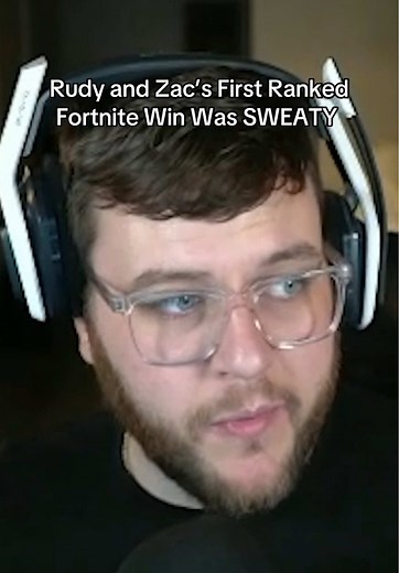 Rudy and Zac's First Ranked Fortnite Win Highlights