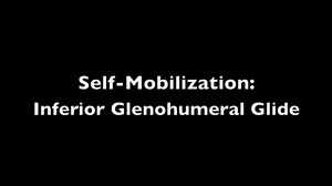 Self-Mobilizations - Inferior Shoulder Glide