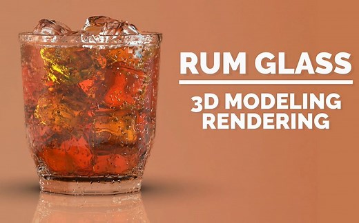 冰水建模和keyshot渲染Keyshot Rendering Using Displacement and Bubbles Feat