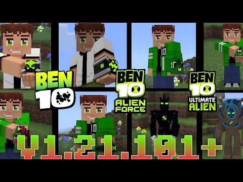 How To Download Ben 10 Mod In MCPE 1.21.101🔥