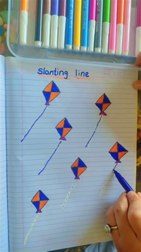 slanting line #easy #education #learning #viralvideo #trending #youtube