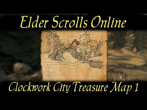 Clockwork City Treasure Map 1 [Elder Scrolls Online] ESO