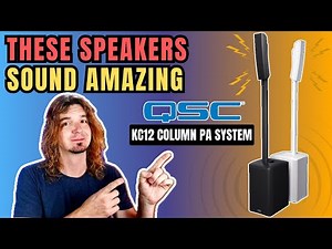 QSC KC 12 Column Speaker PA System - CLARITY, POWER, and PORTABILITY