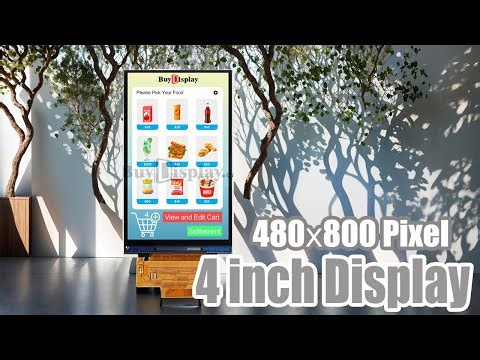 4.3 inch 480x800 IPS TFT LCD Display MCU 8080 Interface