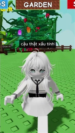 DR4GONS IS CURSED TO ONLY SAY "NO" IN GROW A GARDEN #dr4gonsroblox #roblox #growagarden