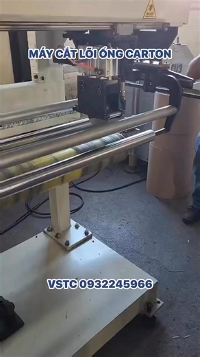 Máy cắt lõi ống giấy #VSTC #ThiếtBịCôngNghệSaoViệt | VIETSTAR VSTC