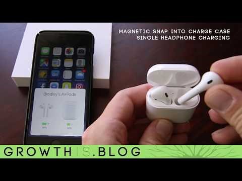 Apple AirPods: Charging
