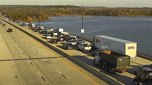 Traffic along I-430 northbound now clear following a car accident