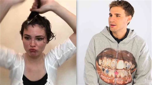 DIY Haircut Gone Wrong! Live Reactions!