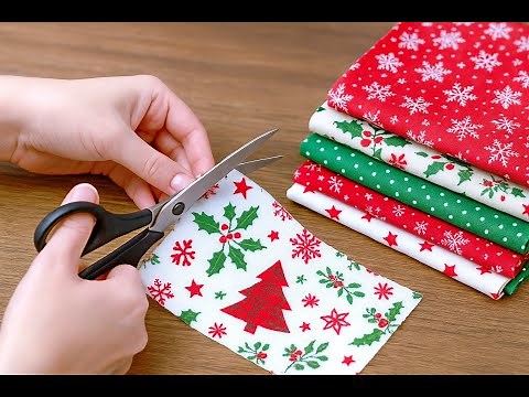 🎄2 Creative Christmas Sewing Projects | Sewing Lovely Christmas Gifts for the Holiday Season