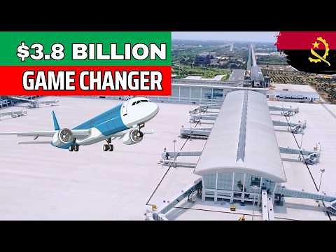 Inside Angola’s $3.8 Billion Mega Airport: Africa’s Newest Aviation Hub!