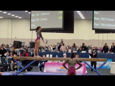 California Grand - Level 10 Beam Routine
