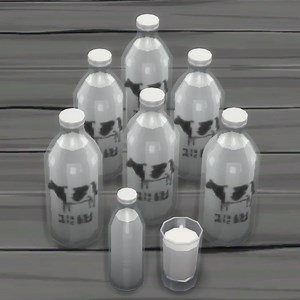 Milk Ingredient · Sims 4 Crafting CC