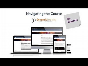 eDL for Students: Navigating the Course