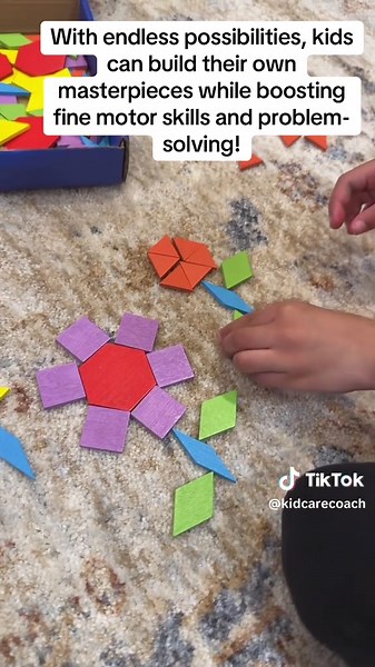 Mosaic Tile Puzzle for Kids' Creativity
