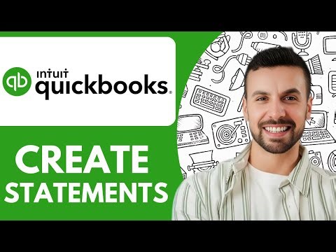 How to Create Statements in Quickbooks Online - 2025 (Very Easy)