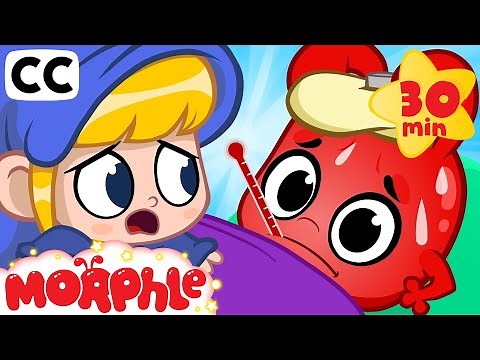 🤒 Morphle is Sick 🤒 | 30 minutes BEST OF Mila & Morphle Literacy | Cartoons with Subtitles
