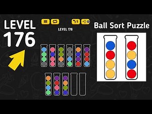 Ball Sort Puzzle Level 176