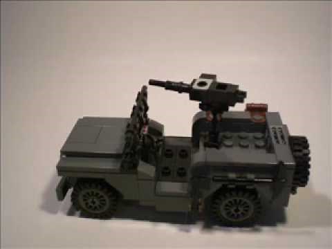 Lego WWII Willys Jeep instructions