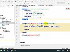#mybatis框架 外部结果集映射之关联高级嵌套Select映射的使用