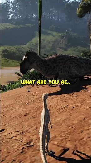 DINOSAUR relationships are Hard work on THE ISLE 😮😮😂#theisle #theislegame #jurassicpark