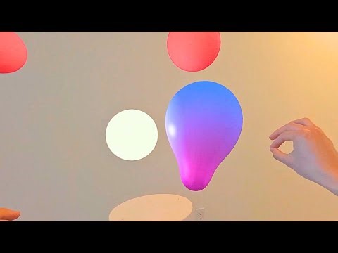 Apple Vision Pro App Review: 'Metaballs'