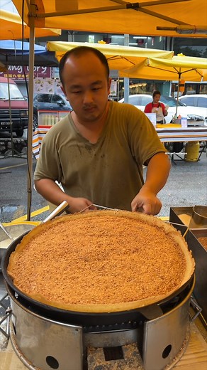 3.7M views · 33K reactions | The Giant Peanut Pancake of Malaysia | Street Food Recipes | Facebook
