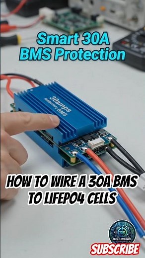 The Ultimate DIY Battery Build: 3.2V 15Ah LiFePO4 + 30A BMS #bigbattery #homebatteries #rechargeable
