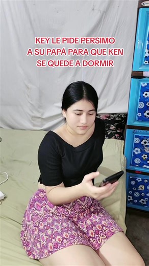 PARTE 1|| Key le envia un audio a su papá y pide permiso para que su prim Ken se quede a dormir, pero miren el final. 🤯🔥 #kenykey #humor #papá #comedia #risas