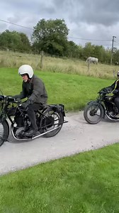 A bunch of old vintage Sunbeam motorcycles at the Great Bustard Run in Wiltshire - an event hosted by the Marston Sunbeam Club. Thanks to the Club for the invite and a great spin around the Plains of Wiltshire. #sunbeammotorcycles #marstonsunbeam #vintagemotorcycles Video and content is original and copyright to the Girder Club. | The Girder Club