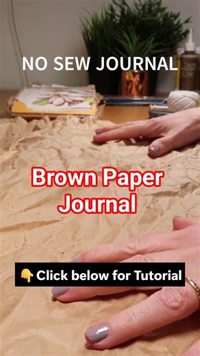 START TO FINISH NO SEW JOURNAL #shorts #upcycle #easyjournal #junkjournal #joiedefi #paperart